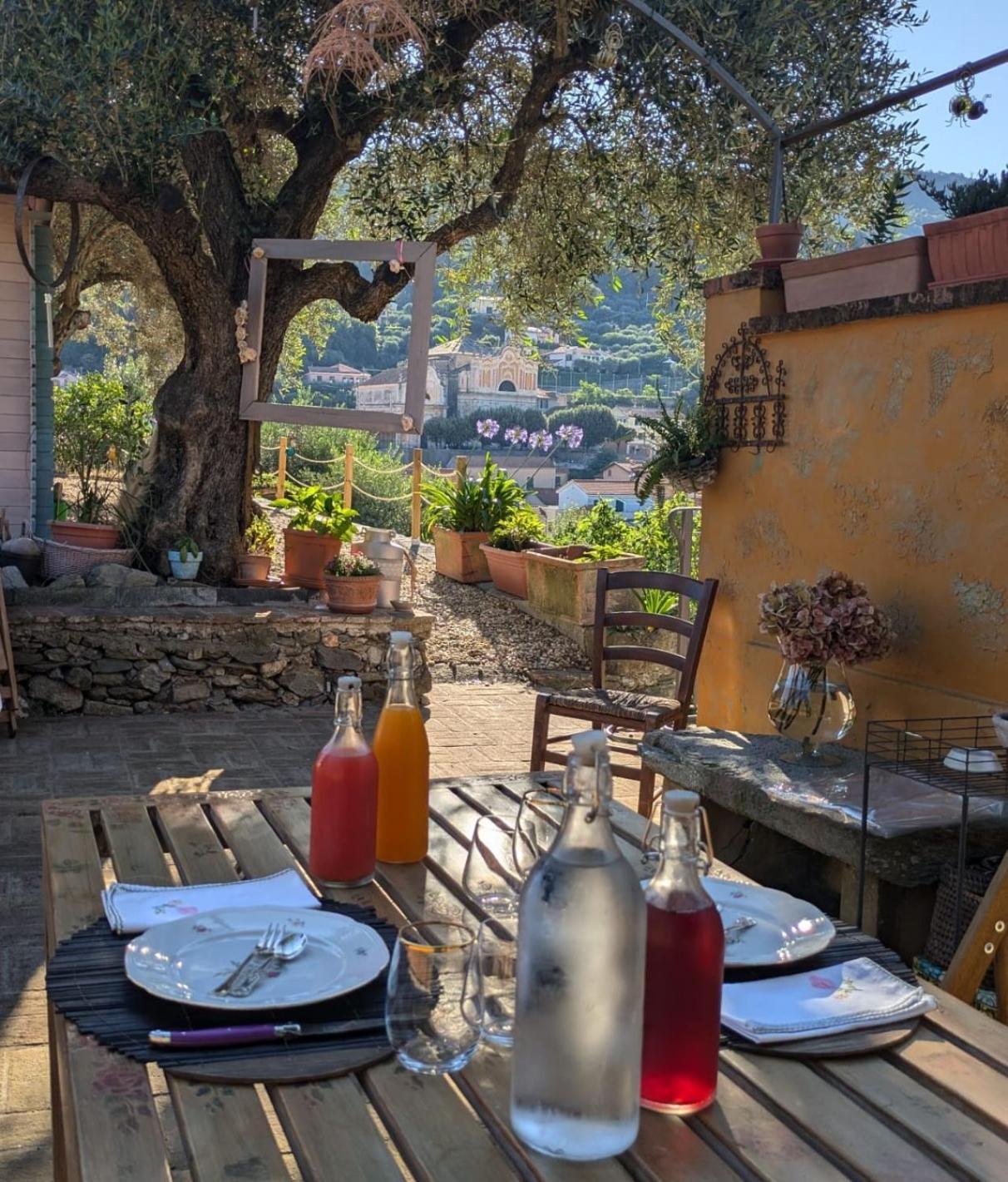 Casa Viola Bed And Breakfast Dimora Di Campagna Calice Ligure Exteriör bild